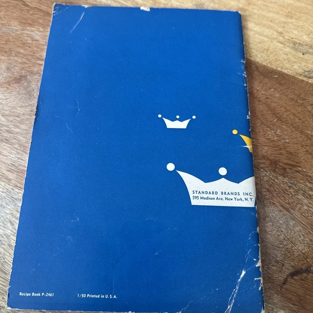 1950 Royal Cream of Tarter Baking Powder‎ Cake Cookbook Recipes Advertising